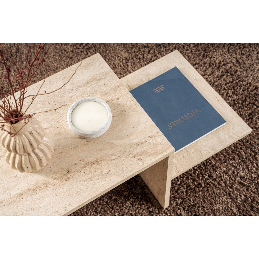 Coffee table HARMONY 40x80 cm beige
