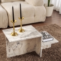 Coffee table HARMONY 40x80 cm marble decor