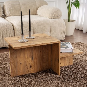 Coffee table HARMONY 40x80 cm pine atlantic