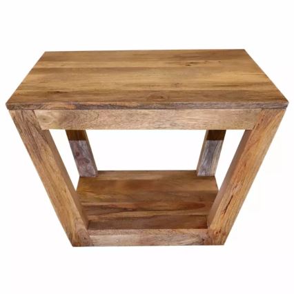 Coffee table HINA 60x60 cm solid wood/mango tree