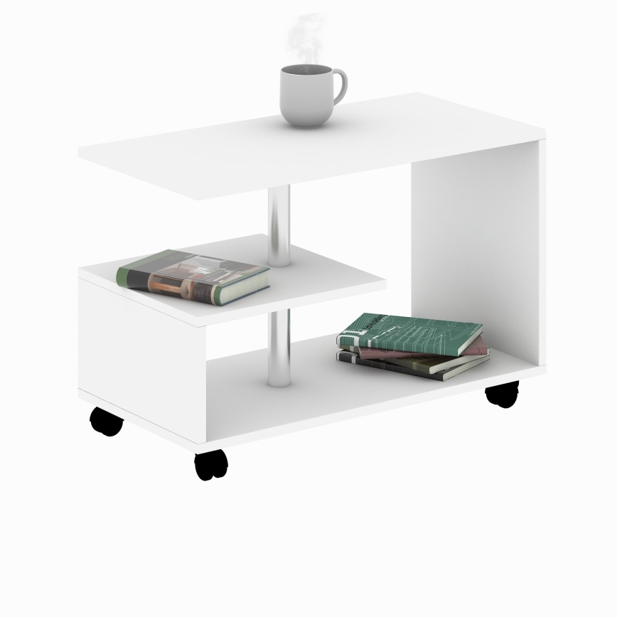 Coffee table KARANFIL 52,5x80 cm white