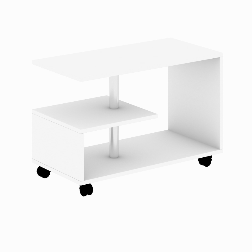 Coffee table KARANFIL 52,5x80 cm white