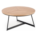 Coffee table KARIDA 41x80 cm beige/black