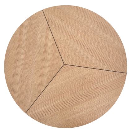 Coffee table KARIDA 41x80 cm beige/black