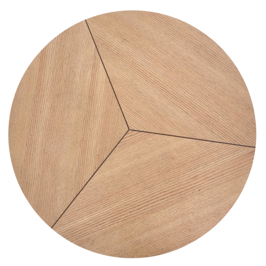 Coffee table KARIDA 41x80 cm beige/black