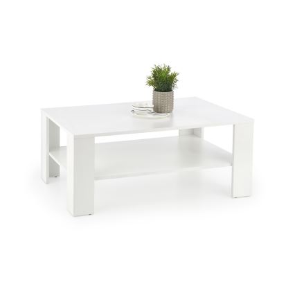 Coffee table KWADRO 53x110 cm white