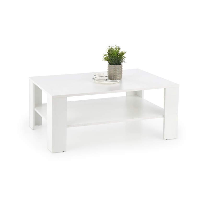 Coffee table KWADRO 53x110 cm white