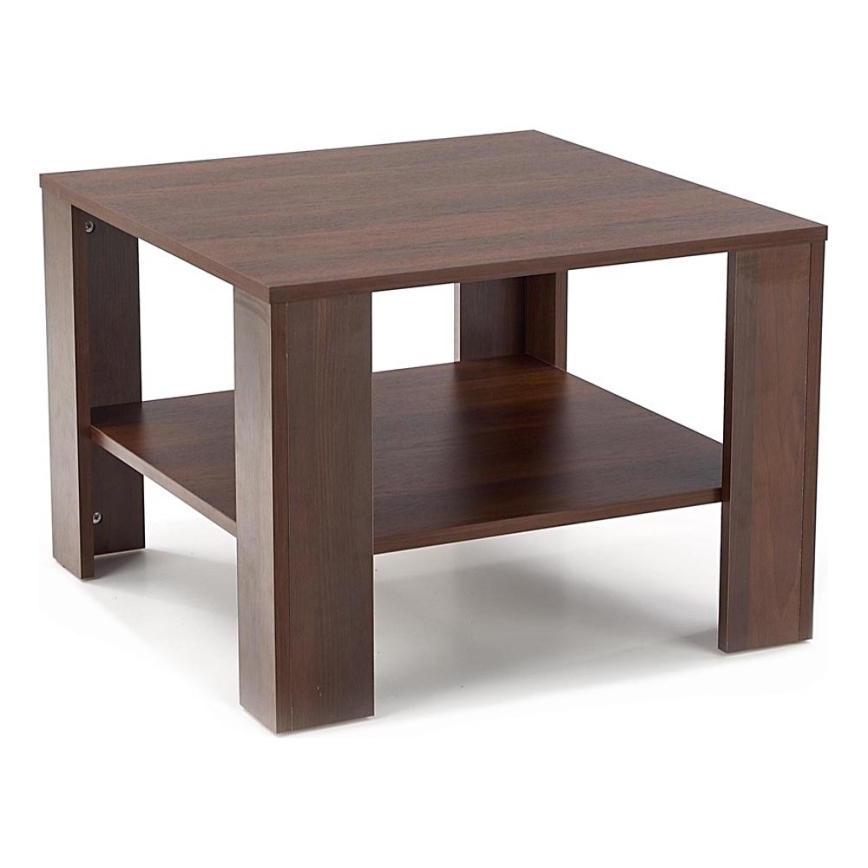 Coffee table KWADRO 53x70 cm brown