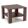 Coffee table KWADRO 53x70 cm brown