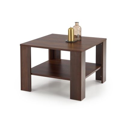 Coffee table KWADRO 53x70 cm brown