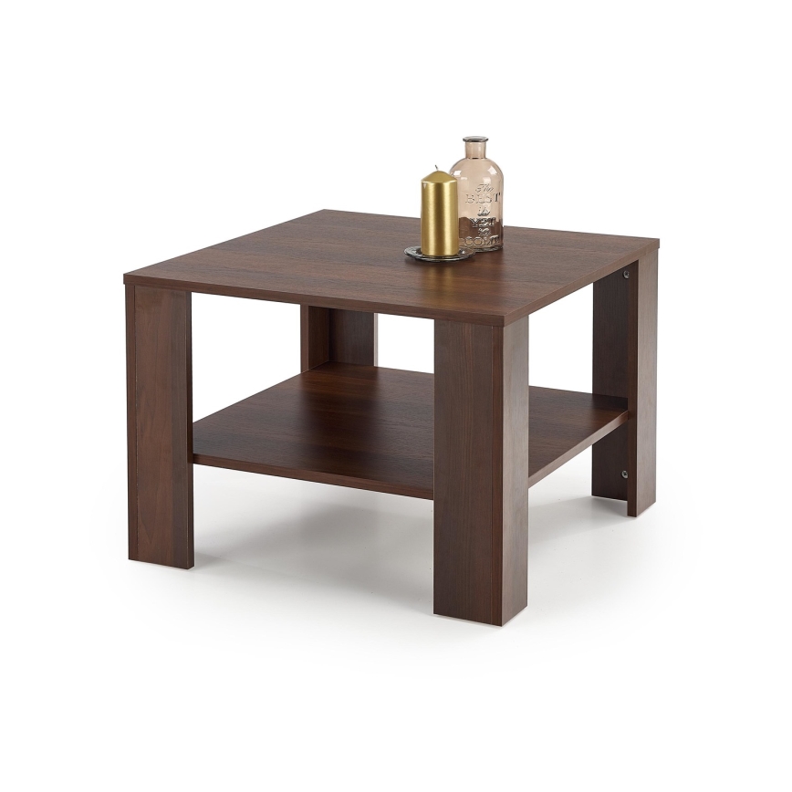 Coffee table KWADRO 53x70 cm brown