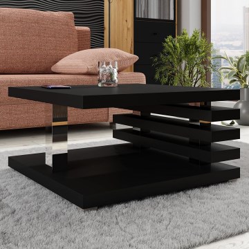 Coffee table KYOTO 31x60 cm matte black