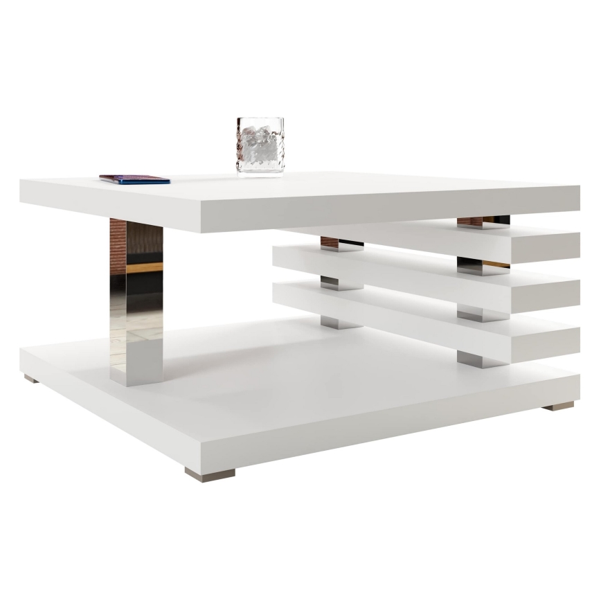 Coffee table KYOTO 31x60 cm matte white