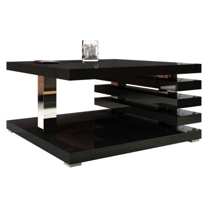 Coffee table KYOTO 31x60 cm shiny black