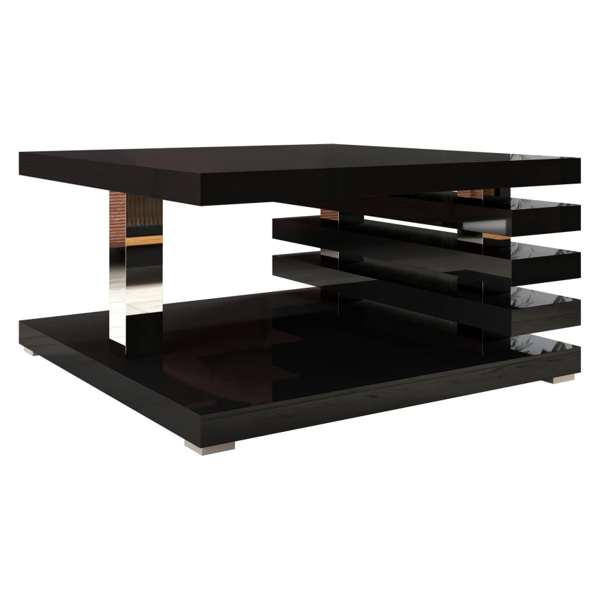 Coffee table KYOTO 31x60 cm shiny black