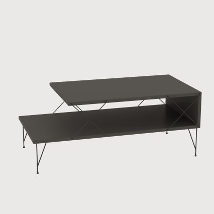 Coffee table LOIRE 40x100 cm anthracite