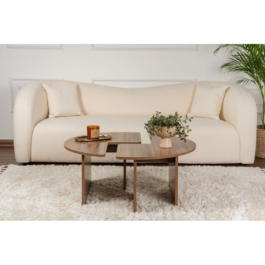 Coffee table LUVIA walnut