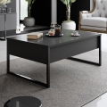 Coffee table LUXE 40x90 cm anthracite/black