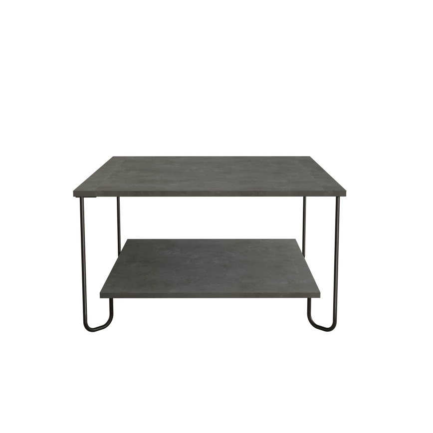 Coffee table MARBO 45x80 cm grey