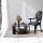 Coffee table MONDO 40x75 cm pine/black