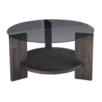 Coffee table MONDO 40x75 cm pine/black