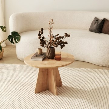 Coffee table MUSHROOM 40x60 cm sapphire oak