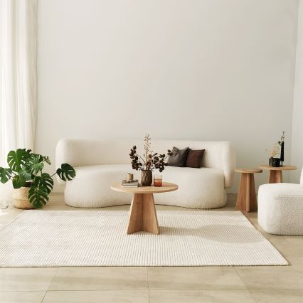 Coffee table MUSHROOM 40x60 cm sapphire oak