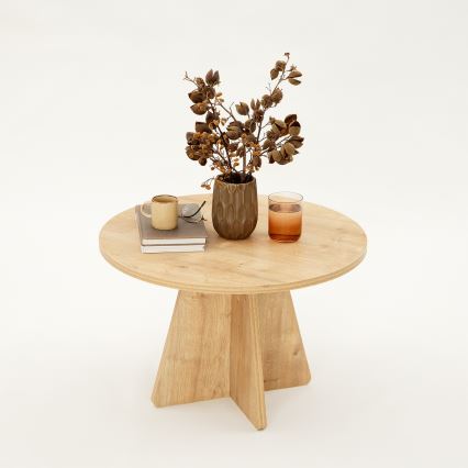Coffee table MUSHROOM 40x60 cm sapphire oak