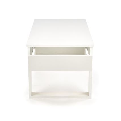 Coffee table with drawers NEA 52x110 cm white