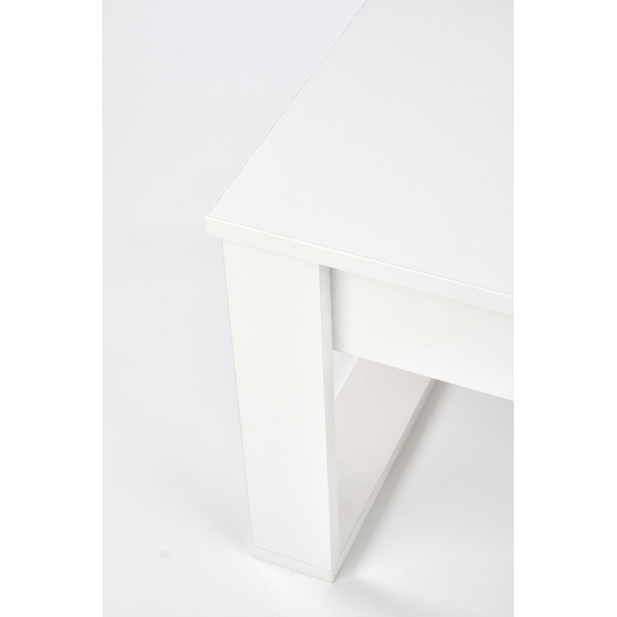 Coffee table with drawers NEA 52x110 cm white