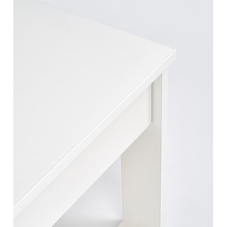 Coffee table with drawers NEA 52x110 cm white
