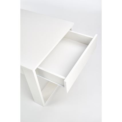 Coffee table with drawers NEA 52x110 cm white
