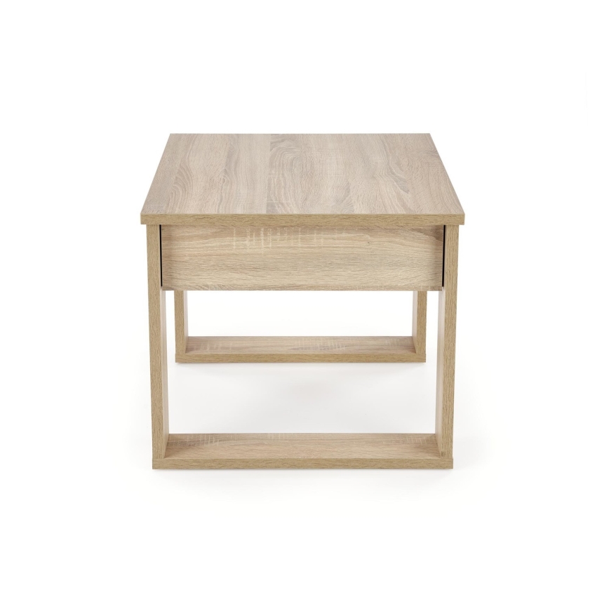 Coffee table with a drawer NEA 52x60 cm oak sonoma