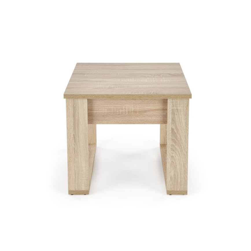 Coffee table with a drawer NEA 52x60 cm oak sonoma