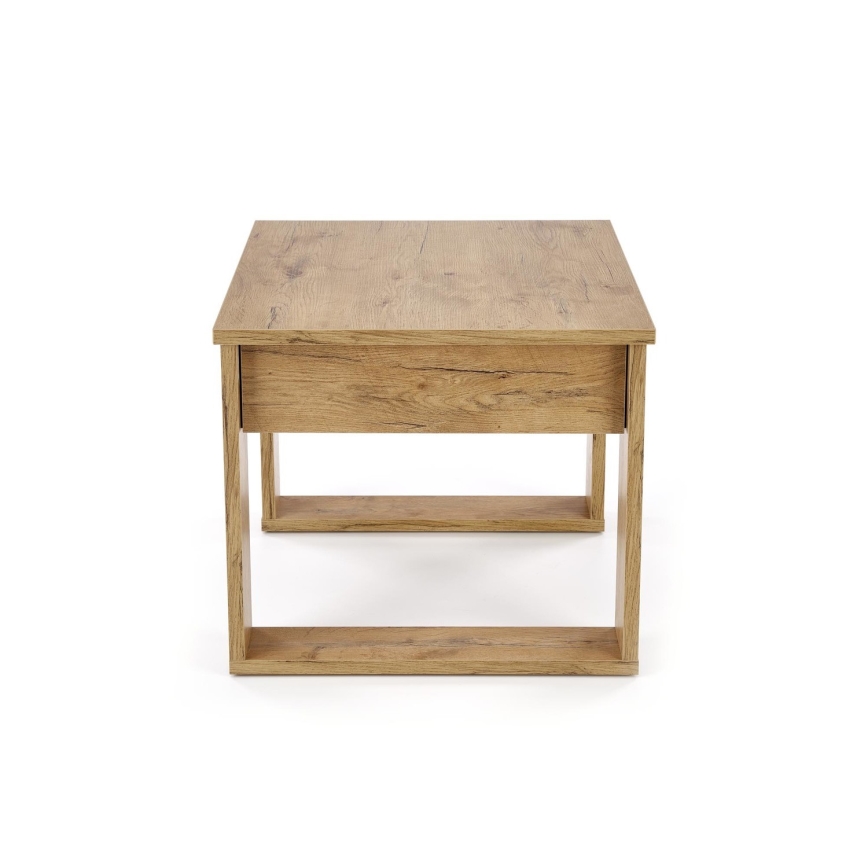 Coffee table with a drawer NEA 52x60 cm oak wotan