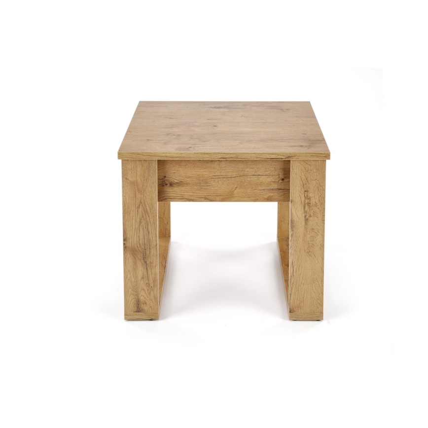 Coffee table with a drawer NEA 52x60 cm oak wotan