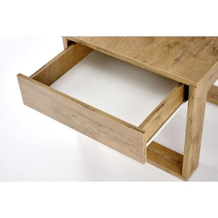Coffee table with a drawer NEA 52x60 cm oak wotan
