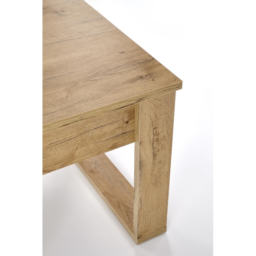 Coffee table with a drawer NEA 52x60 cm oak wotan