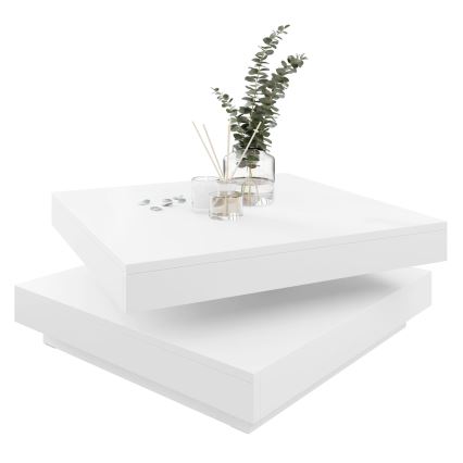 Coffee table NENANI 34x70 cm white