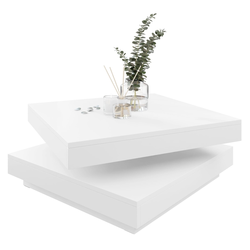 Coffee table NENANI 34x70 cm white