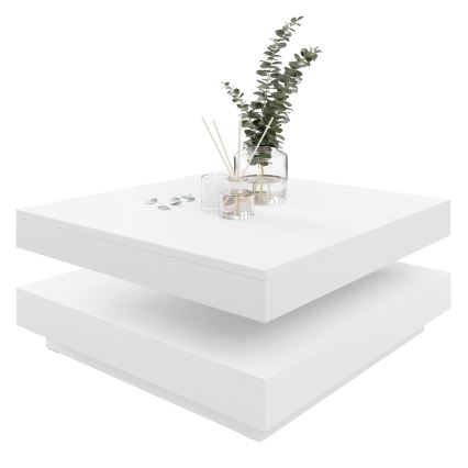 Coffee table NENANI 34x70 cm white