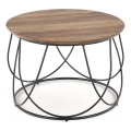 Coffee table NUBIRA 41x60 cm black/brown