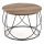 Coffee table NUBIRA 41x60 cm black/brown