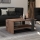Coffee table OVA 35x80 cm brown/anthracite