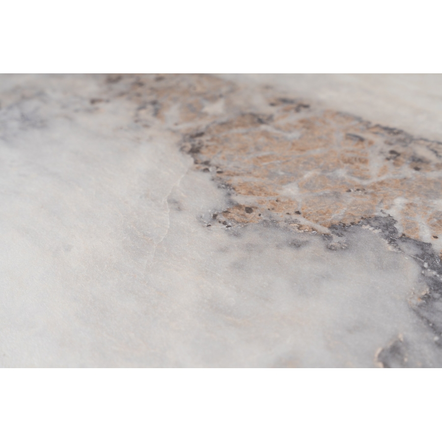 Coffee table PRIZMA 35x90 cm marble decor