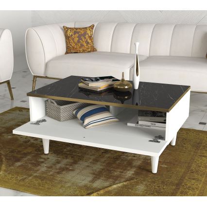 Coffee table RAVENNA 60x90 cm white