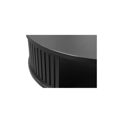 Coffee table ROENNI 44x75 cm black/white