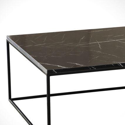 Coffee table ROYAL 43x75 cm black