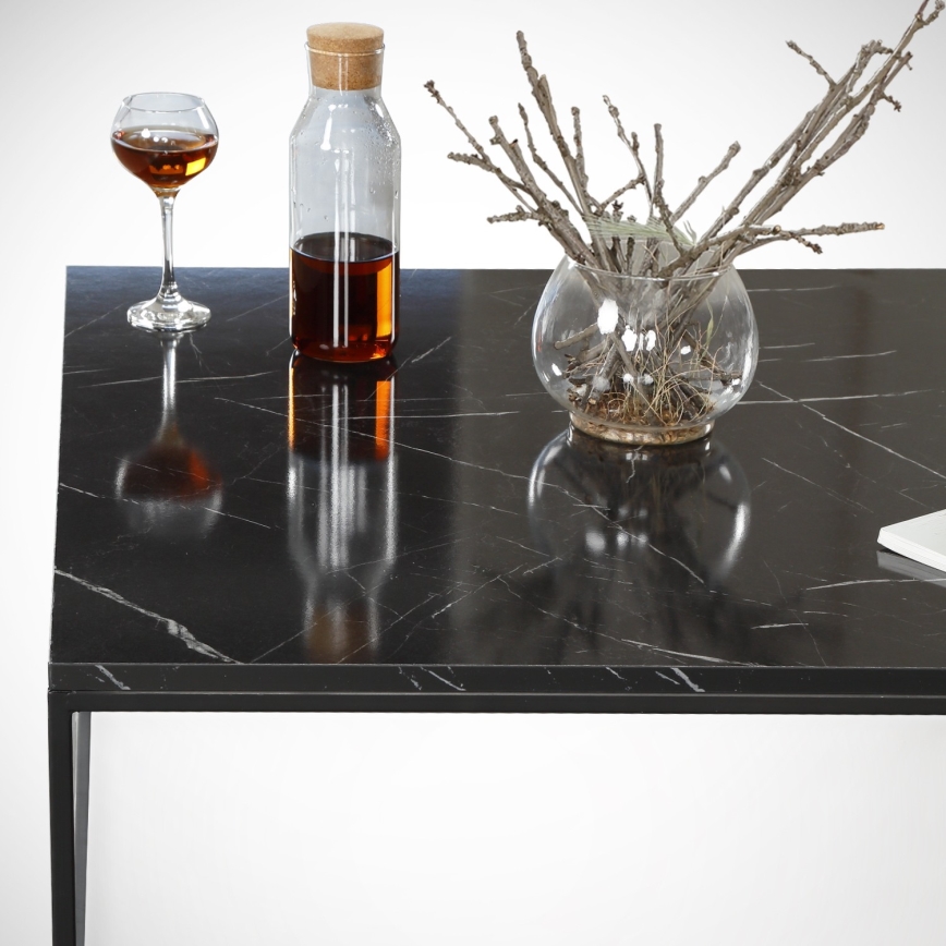 Coffee table ROYAL 43x75 cm black