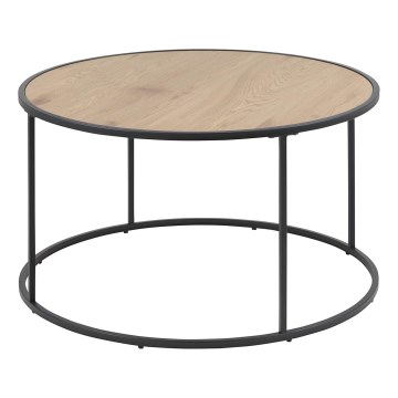 Coffee table SARON oak/black